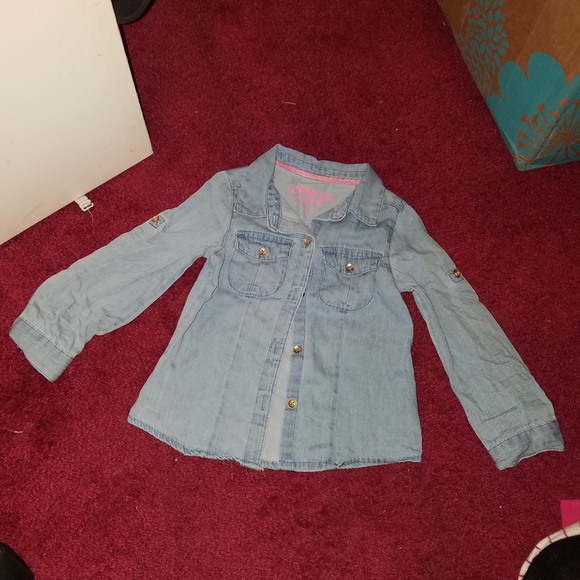 2 Girls Jean Shirts - Picture 3 of 5